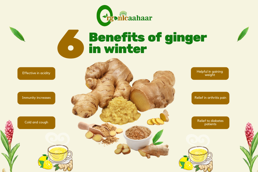 Benefits of ginger in winter