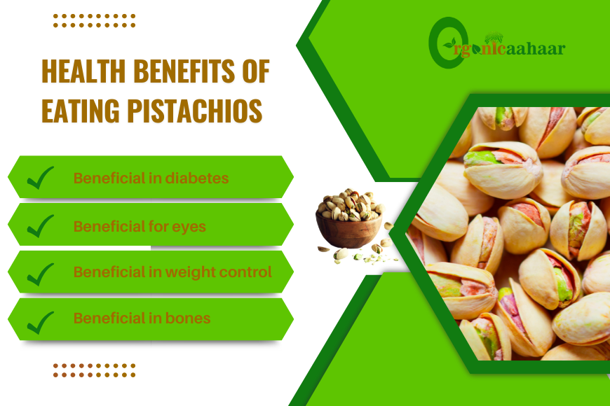 Health benefits of eating pistachios