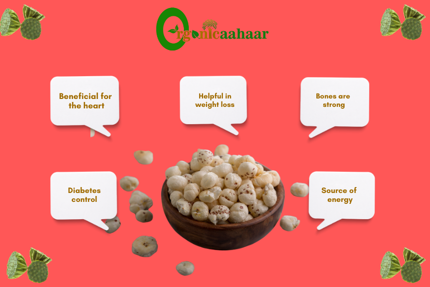 Makhana is a nutritious and healthy snack for both children and adults.