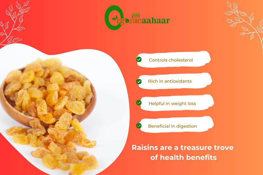 Raisins are a treasure trove of health benefits